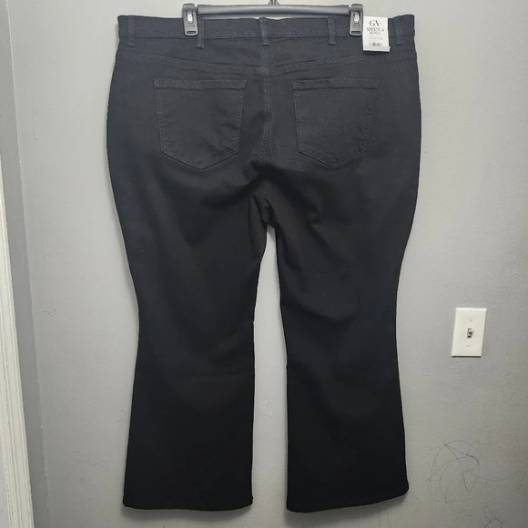 Gloria Vanderbilt women's Amanda boot cut jeans size 24WS short black new - Picture 4 of 10